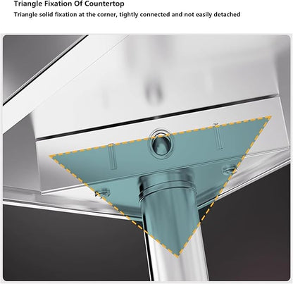 Steel Prep Table 120×50 cm