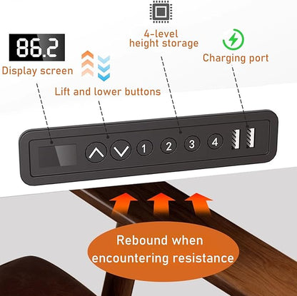Standing Desk 140 cm White