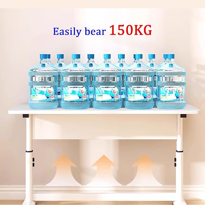 Standing Desk 120×80 cm Black