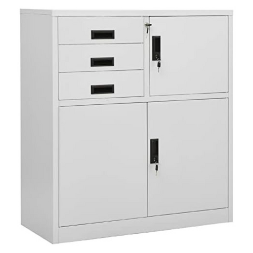 Metal Office Cabinet 90×40×102 cm